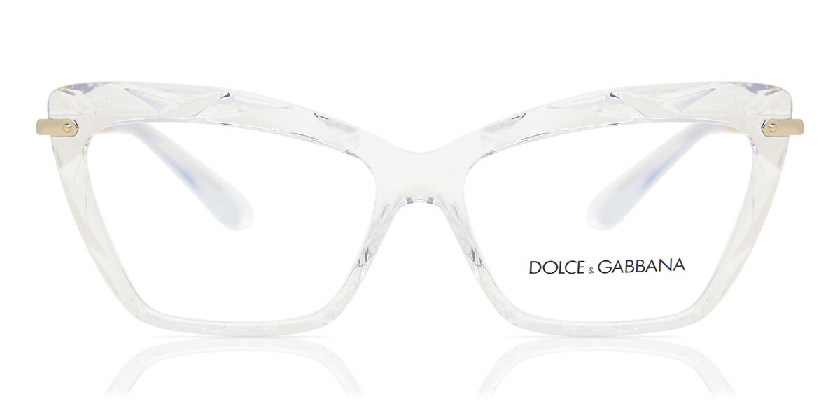 Image of Dolce & Gabbana DG5025 Faced Stones 3133 53 Lunettes De Vue Femme Transparentes (Seulement Monture) FR