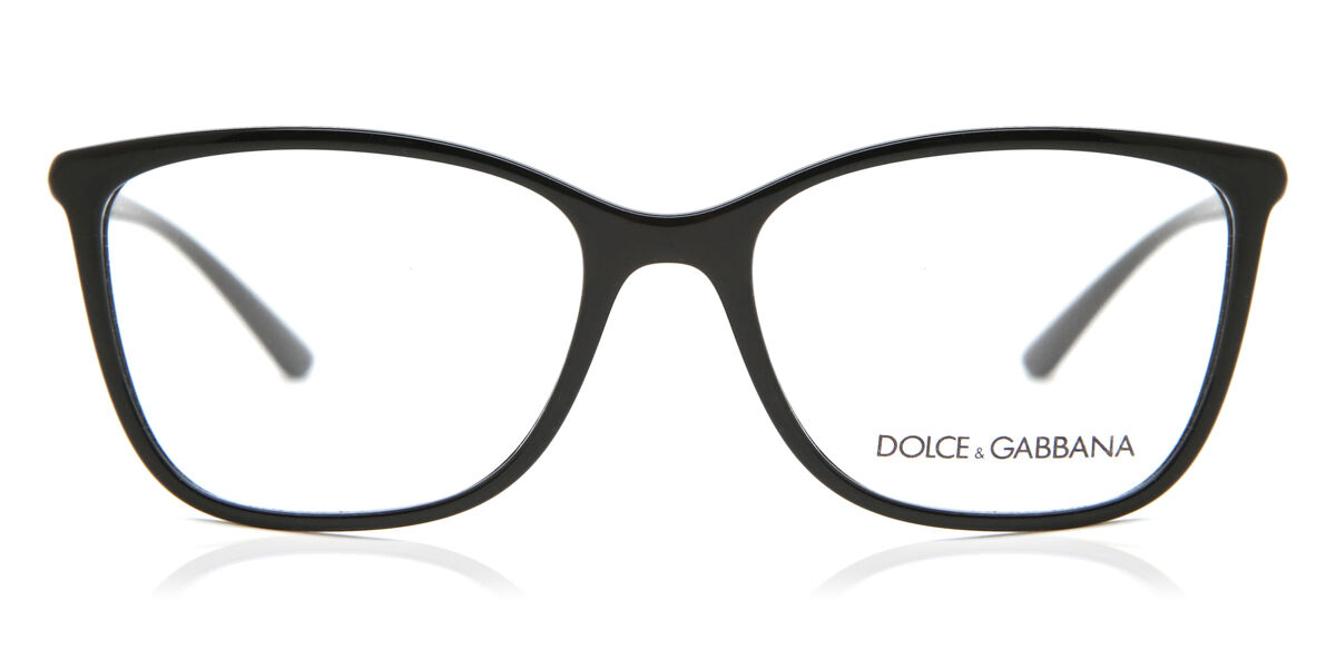 Image of Dolce & Gabbana DG5026 Essential 501 54 Svarta Glasögon (Endast Båge) Kvinna SEK