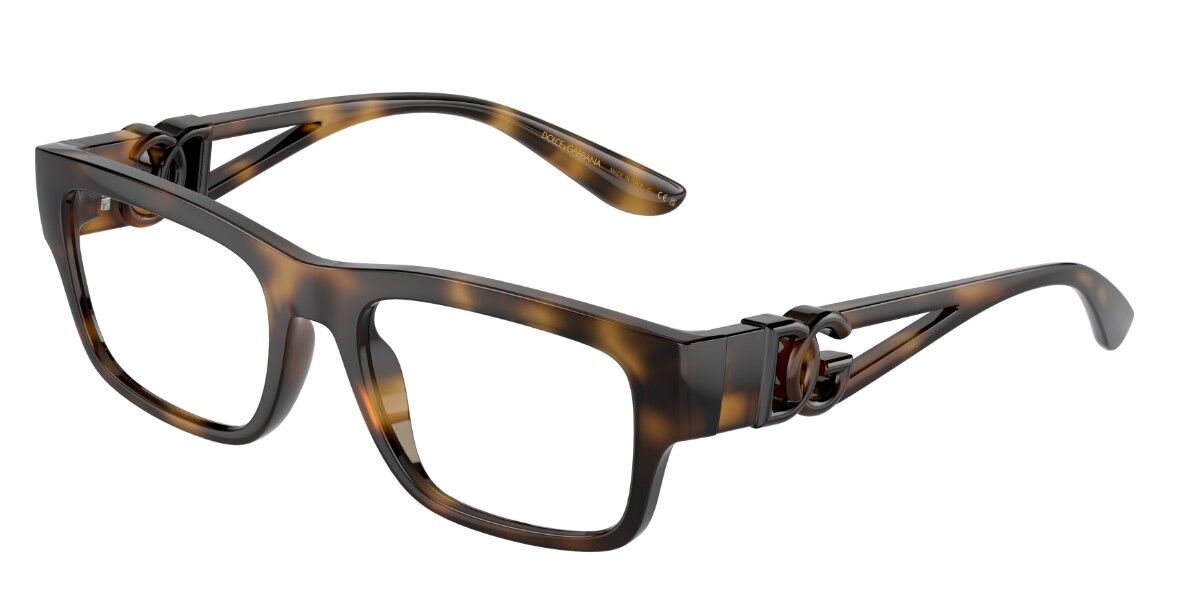 Image of Dolce & Gabbana DG5110 502 Óculos de Grau Tortoiseshell Masculino BRLPT