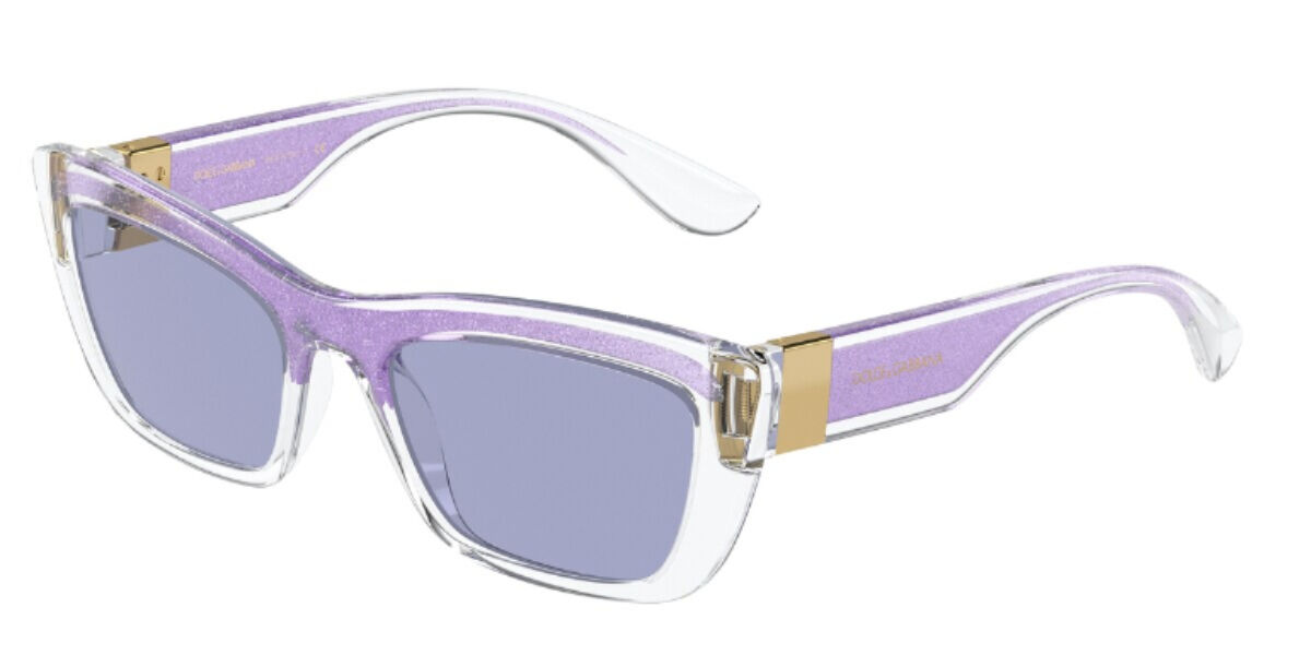 Image of Dolce & Gabbana DG6171 33531A 54 Lunettes De Soleil Femme Purple FR
