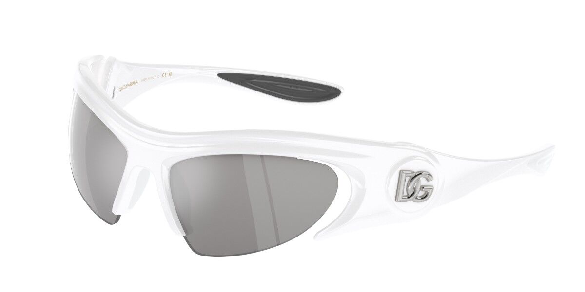 Image of Dolce & Gabbana DG6192 33126G 58 Lunettes De Soleil Homme Blanches FR