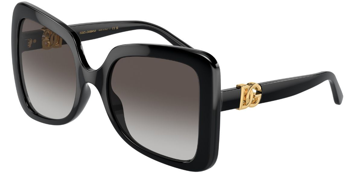 Image of Dolce & Gabbana DG6193U 501/8G 56 Lunettes De Soleil Femme Noires FR