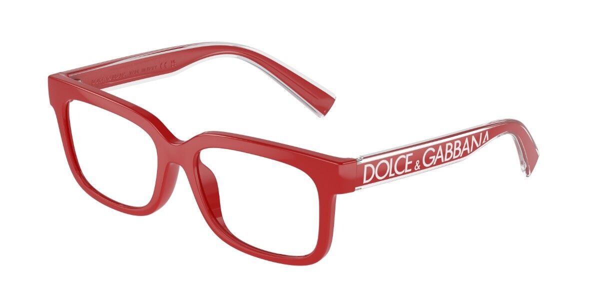 Image of Dolce & Gabbana DX5002 Enfant 3088 49 Lunettes De Vue Enfant Rouges (Seulement Monture) FR
