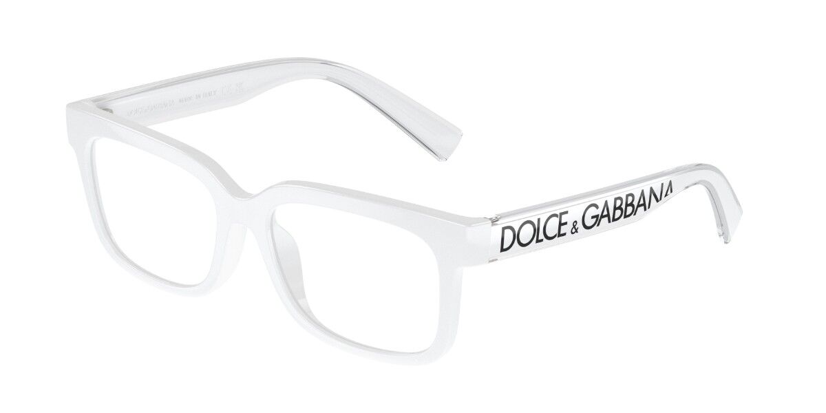 Image of Dolce & Gabbana DX5002 para Criança 3312 Óculos de Grau Brancos para Criança BRLPT
