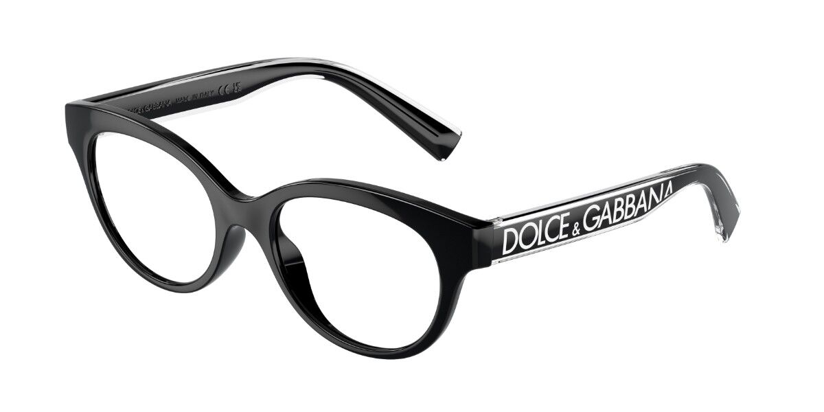 Image of Dolce & Gabbana DX5003 Dziecięce 501 48 Czarne Dziecięce Okulary Korekcyjne PL