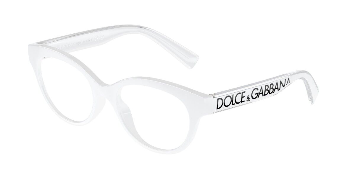Image of Dolce & Gabbana DX5003 Enfant 3312 48 Lunettes De Vue Enfant Blanches (Seulement Monture) FR