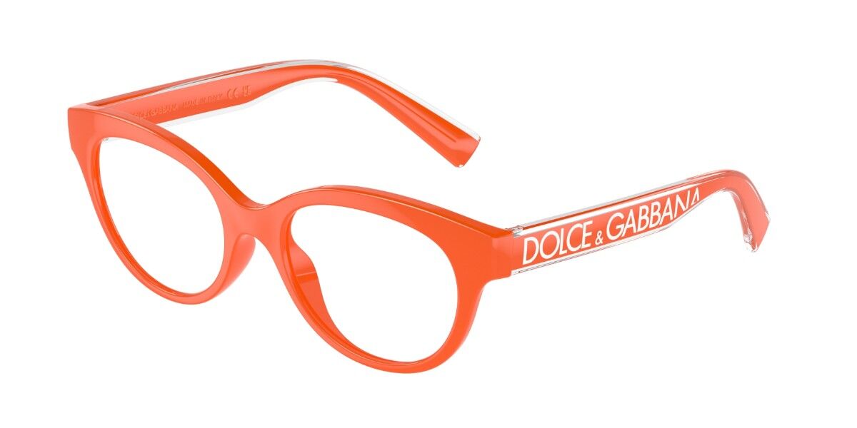 Image of Dolce & Gabbana DX5003 Enfant 3338 48 Lunettes De Vue Enfant Oranges (Seulement Monture) FR