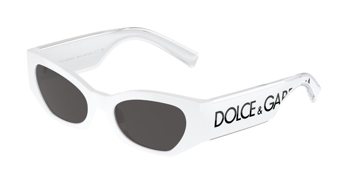 Image of Dolce & Gabbana DX6003 para Criança 331287 Óculos de Sol Brancos para Criança BRLPT