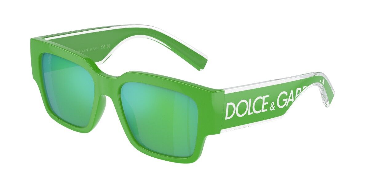 Image of Dolce & Gabbana DX6004 para Criança 3311F2 Óculos de Sol Verdes para Criança PRT