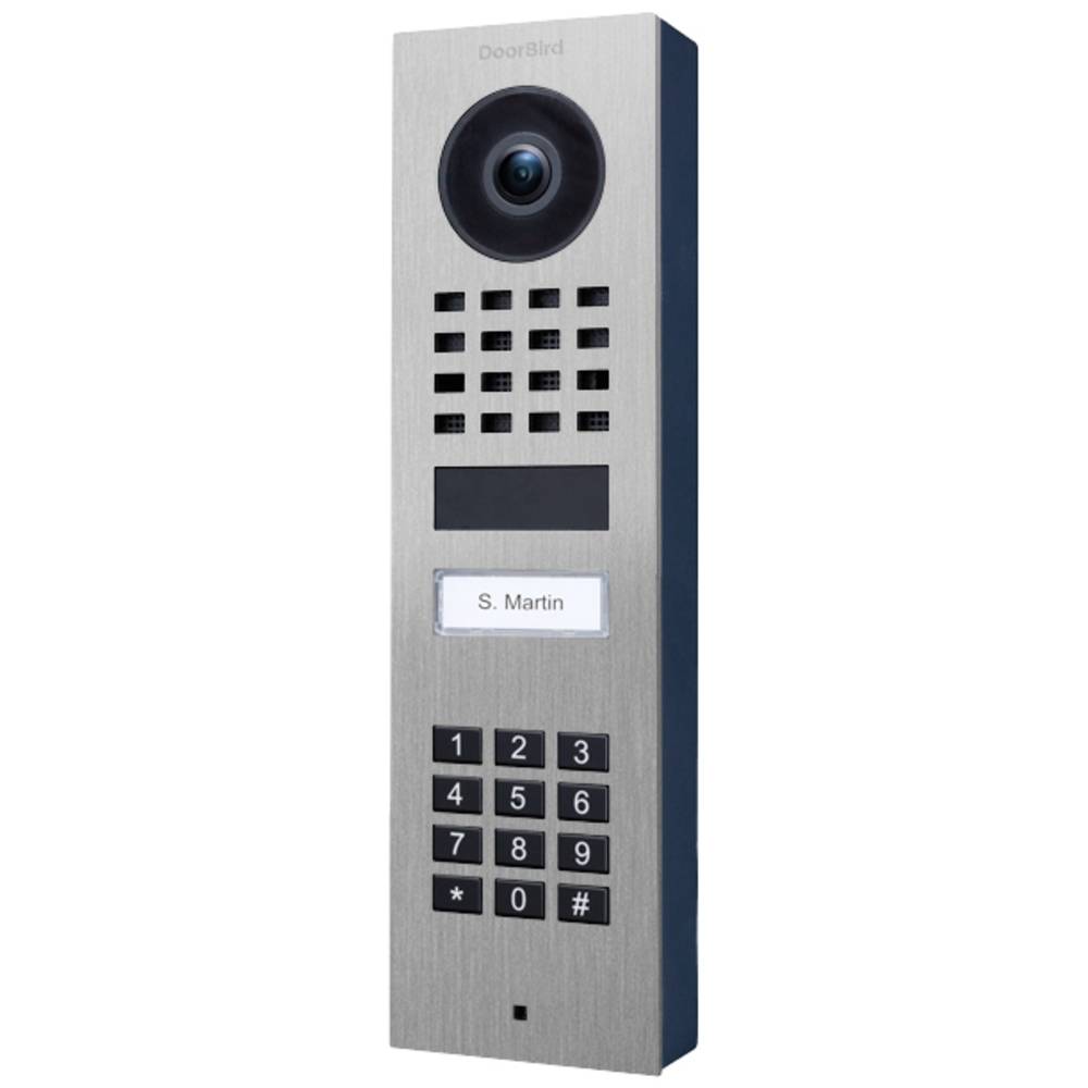 Image of DoorBird D1101KV Aufputz V2A IP video door intercom Wi-Fi BluetoothÂ® Stainless steel (brushed)