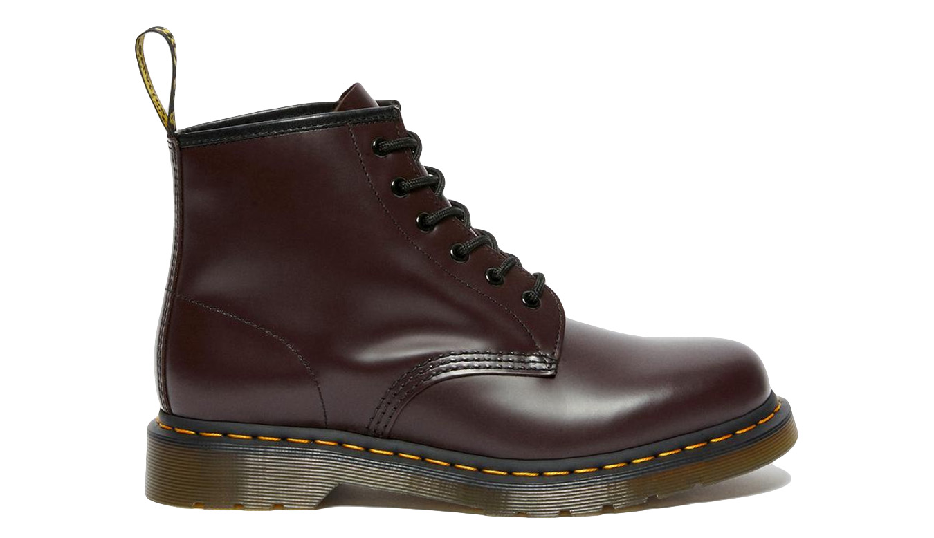Image of Dr Martens 101 Smooth Leather Lace Up CZ