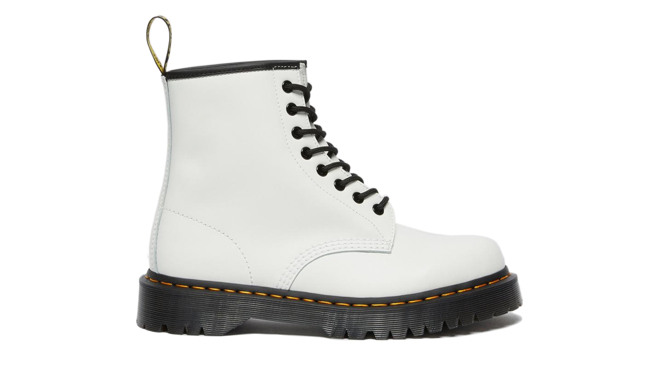 Image of Dr Martens 1460 Bex Smooth Leather Platform Boots PL