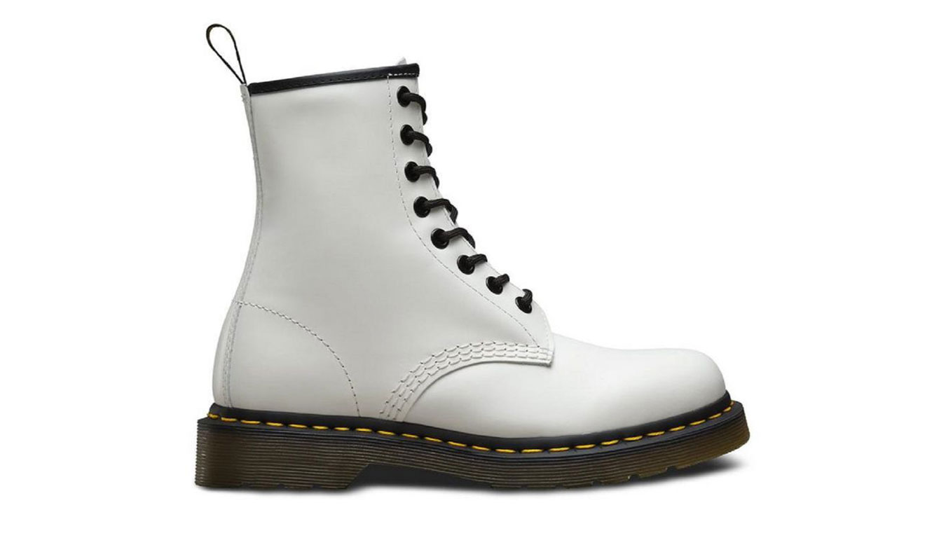 Image of Dr Martens 1460 Smooth White CZ