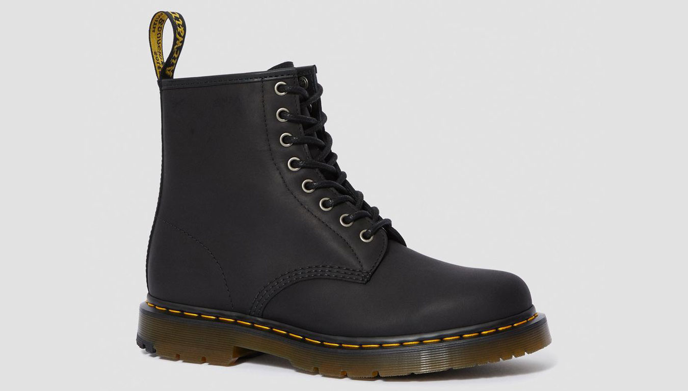 Image of Dr Martens 1460 Winter Grip Leather Ankle Boots FR