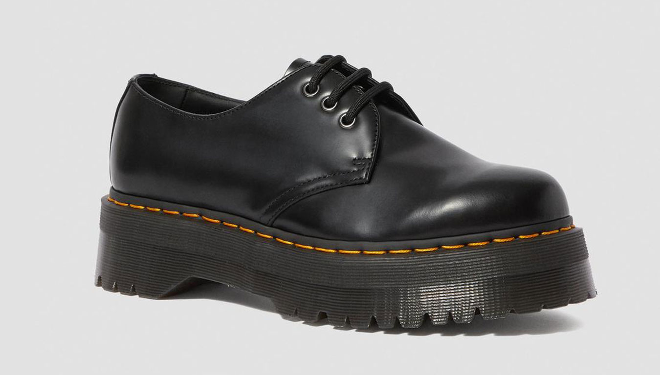 Image of Dr Martens 1461 Quad Platform Leather CZ