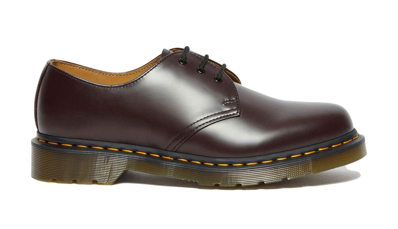 Image of Dr Martens 1461 Smooth Leather Burgundy RO