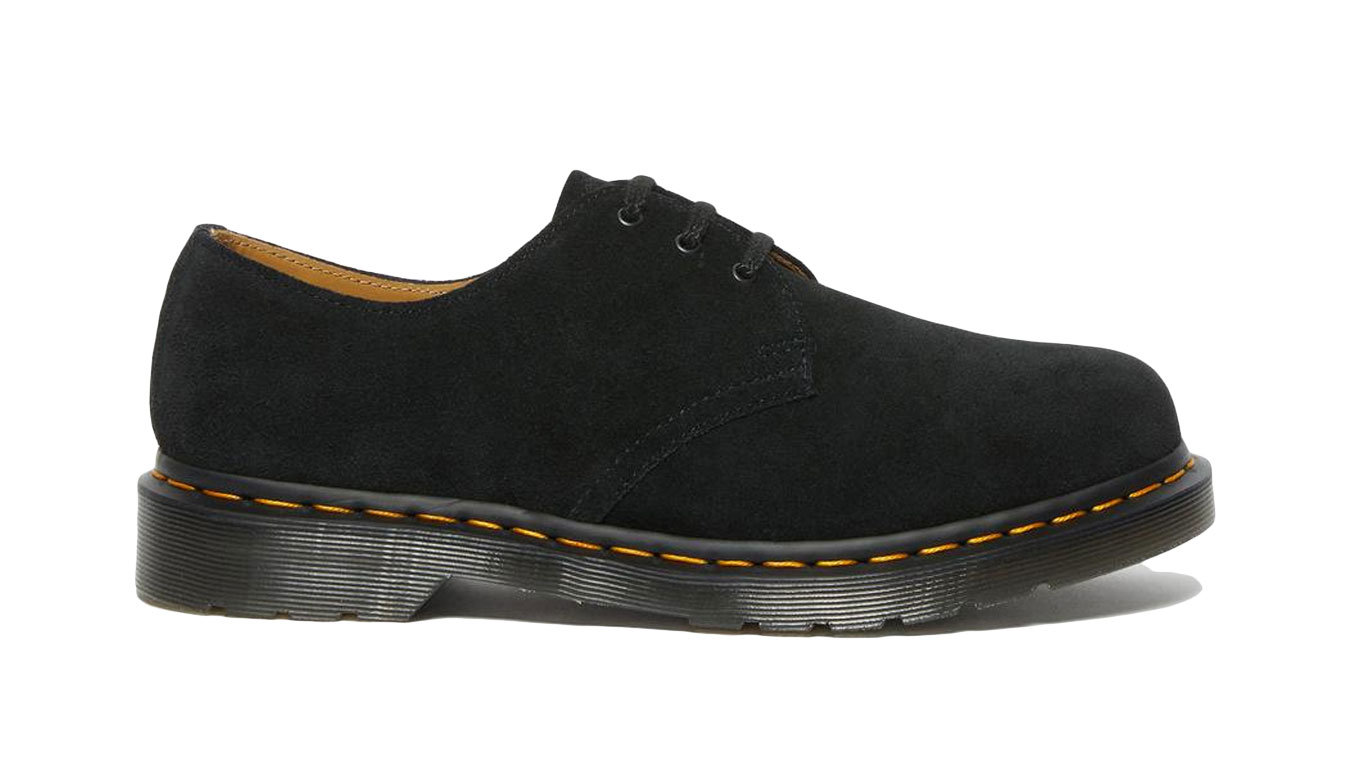 Image of Dr Martens 1461 Suede Black SK