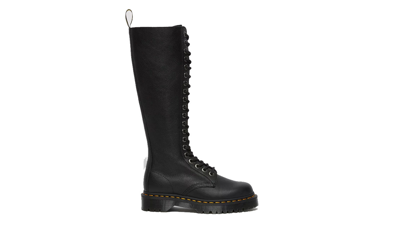Image of Dr Martens 1B60 Bex Pisa Leather Knee High Boots US