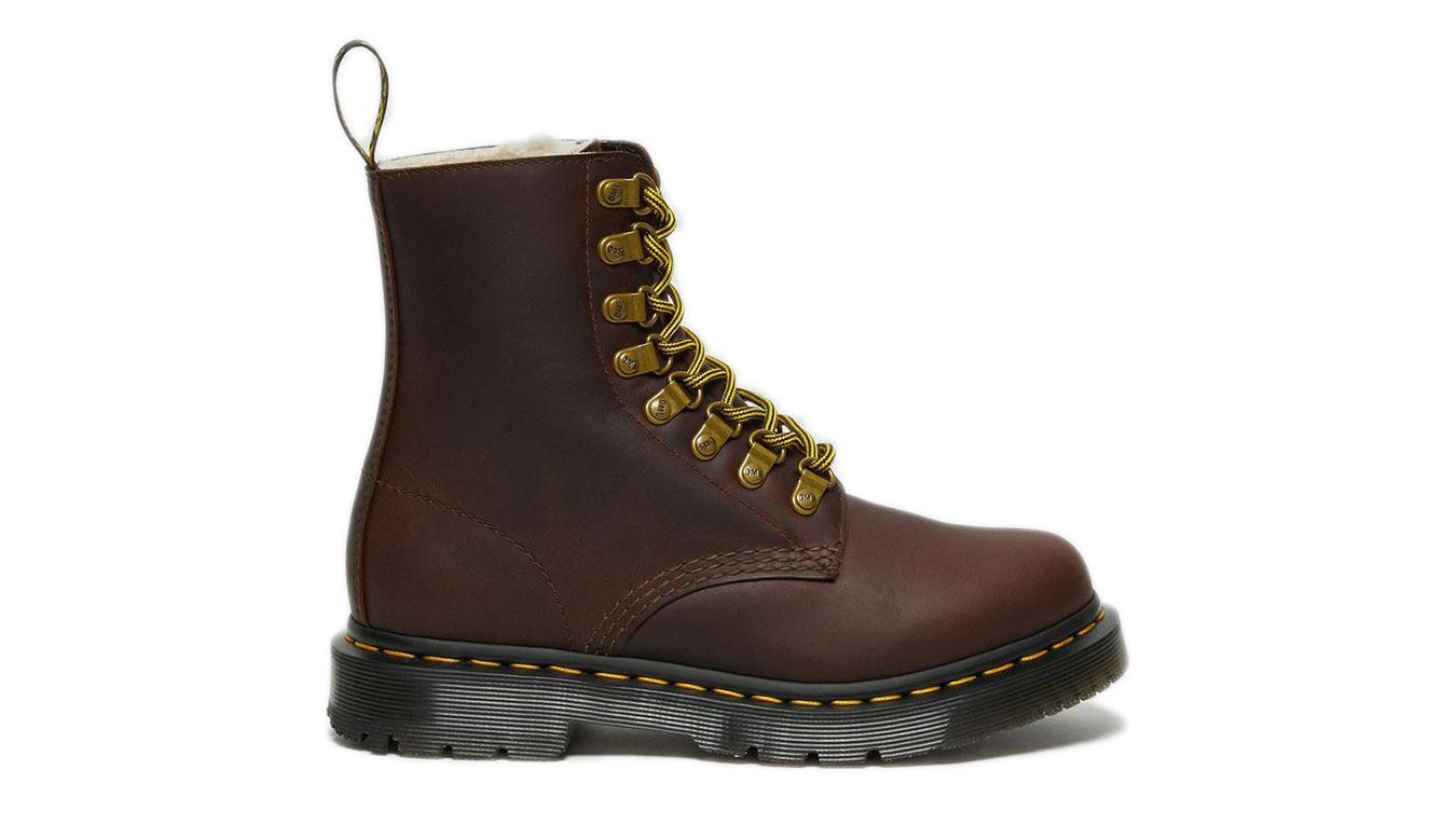 Image of Dr Martens 2976 Pascal Wintergirp Leather Ankle Boots US