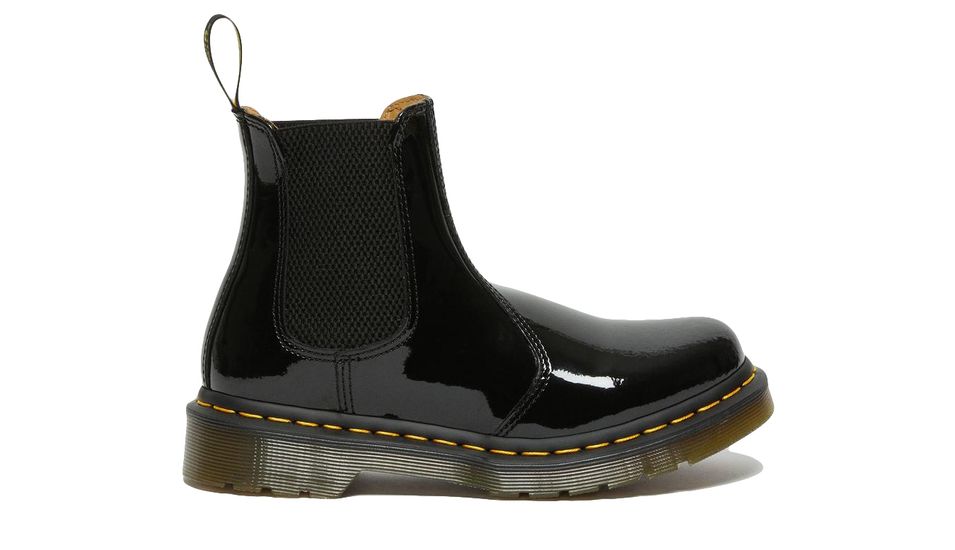 Image of Dr Martens 2976 Patent Leather Chelsea Boots CZ