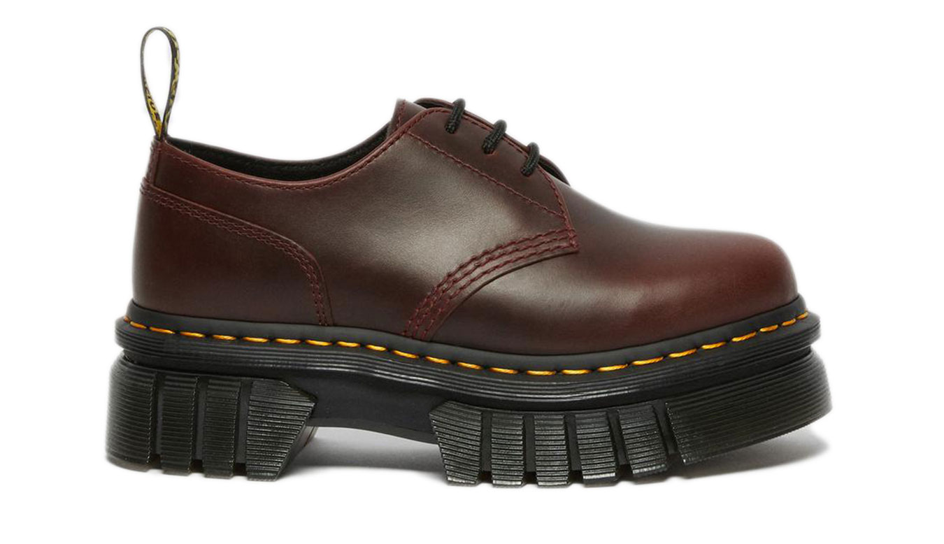 Image of Dr Martens Audrick Leather Platfrom FR