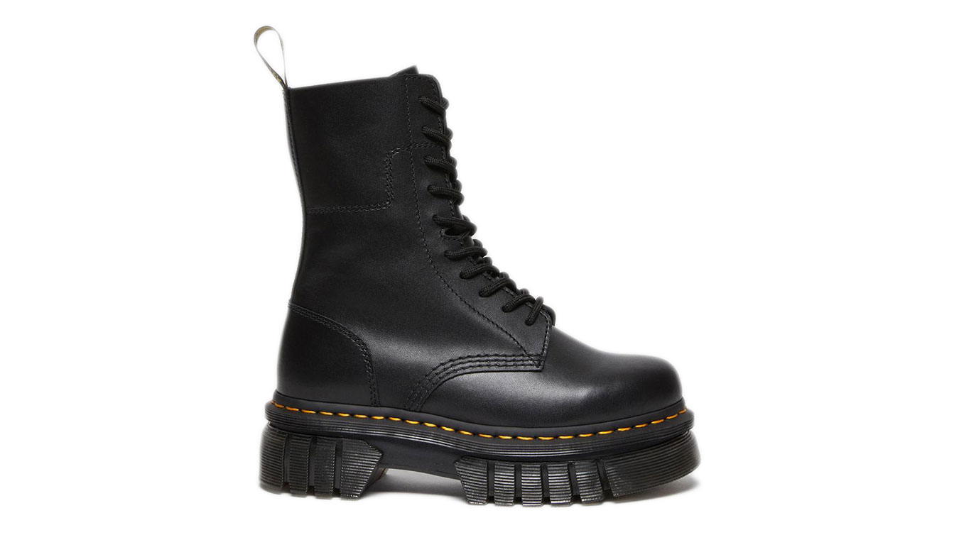 Image of Dr Martens Audrick Mid Cale Platfrom Boots CZ