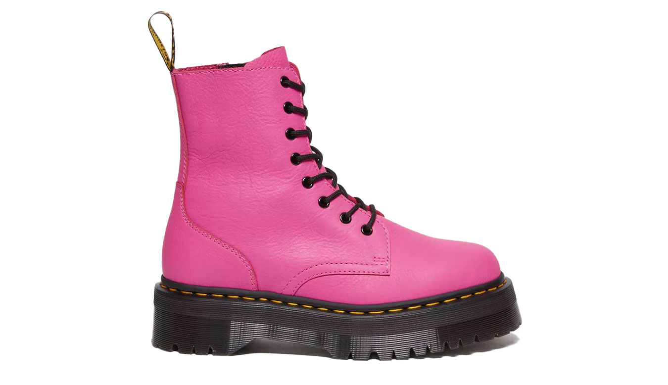 Image of Dr Martens Jadon III Pisa Leather Platform Boots CZ