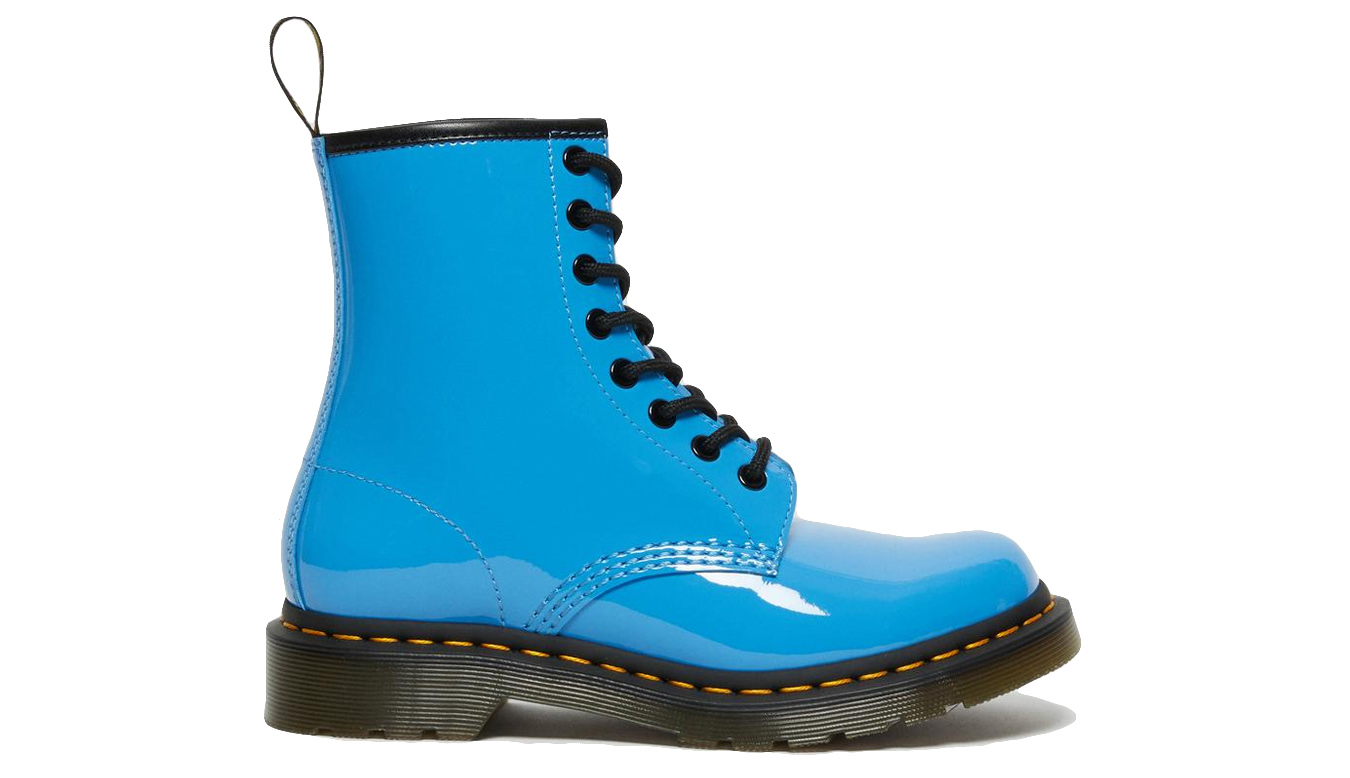 Image of Dr Martens Vegan 1460 Patent Leather Boots PL