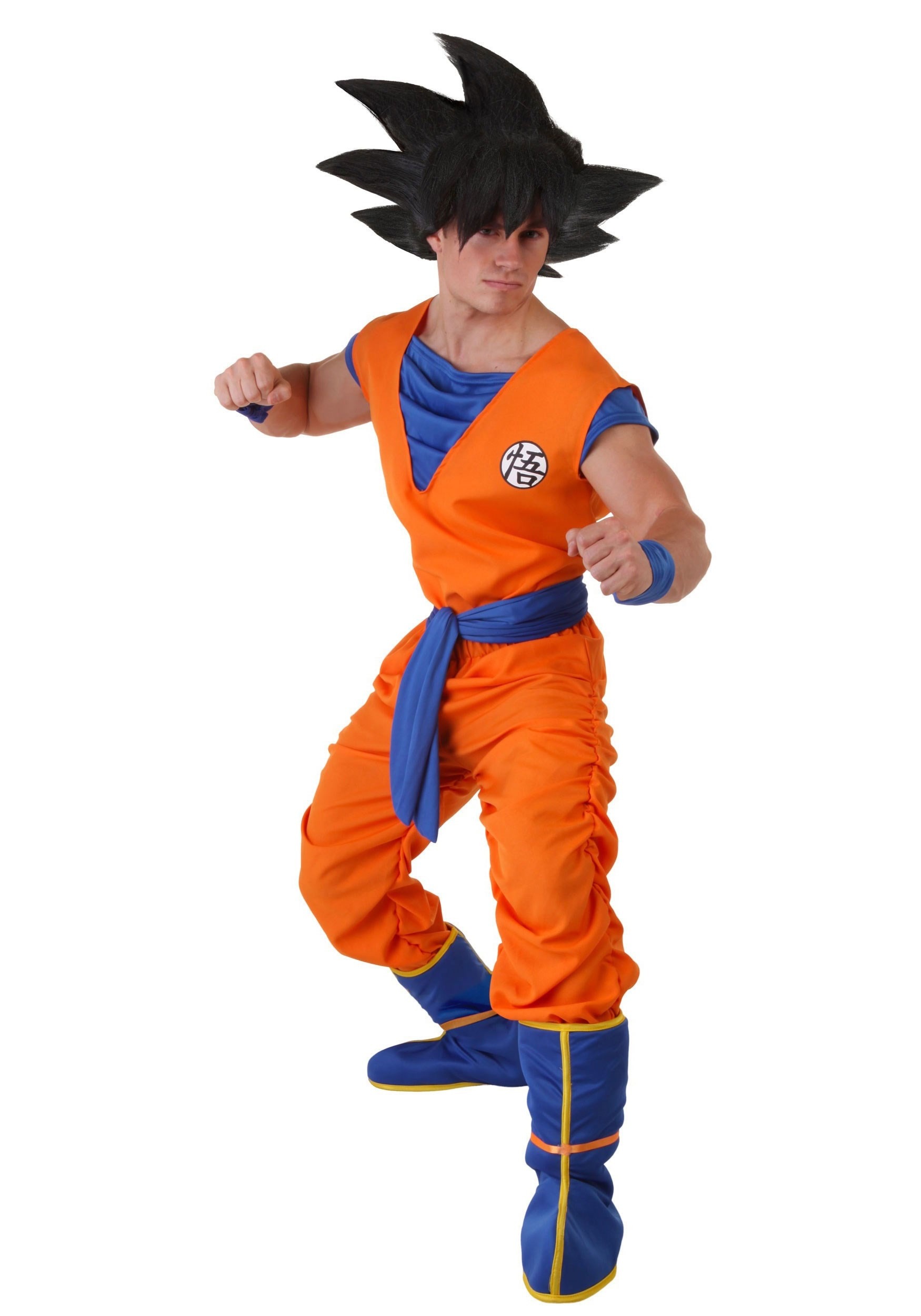 Image of Dragon Ball Z Plus Size Goku Costume ID DBZ2210PL-4X