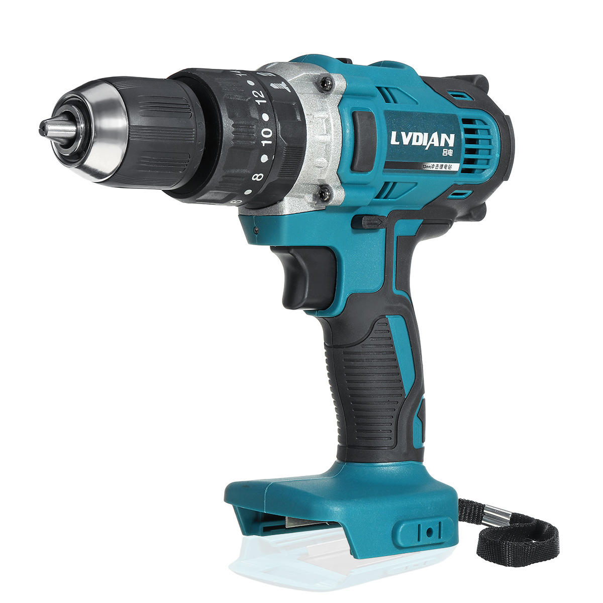 Image of Drillpro 18V 3 In 1 Cordless Impact Drill 2 Speed Rechargable Electric Screwdriver Drill Li-Ion Battery