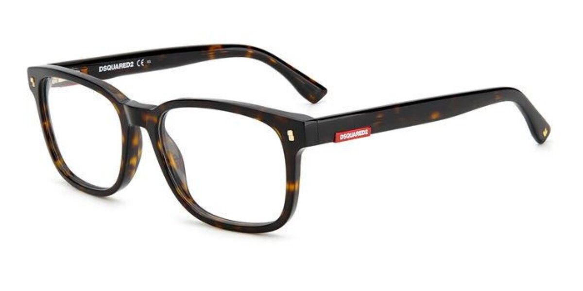 Image of Dsquared2 D2 0008 086 Óculos de Grau Tortoiseshell Masculino BRLPT