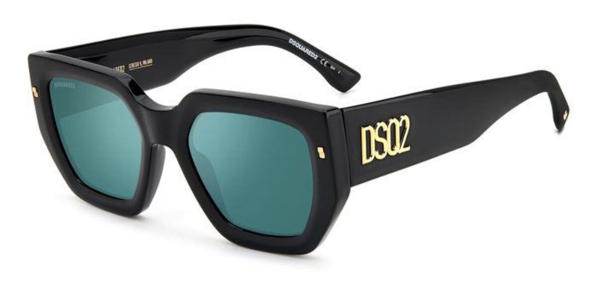 Image of Dsquared2 D2 0031/S ETJ/MT Óculos de Sol Pretos Masculino BRLPT