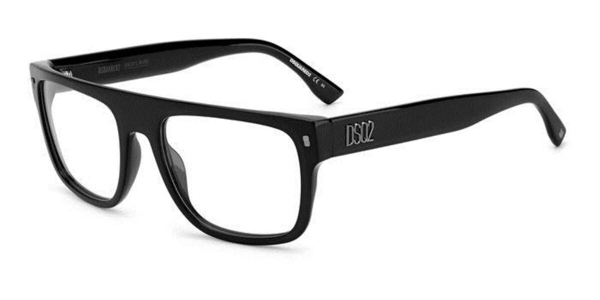 Image of Dsquared2 D2 0036 ANS Óculos de Grau Pretos Masculino BRLPT