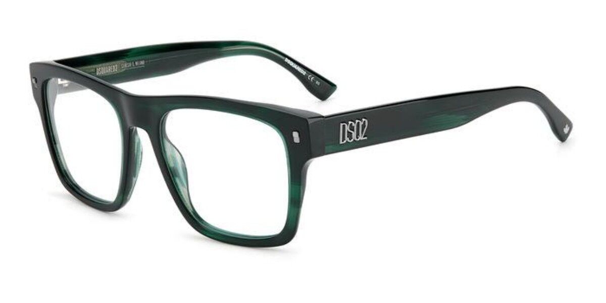 Image of Dsquared2 D2 0037 6AK Óculos de Grau Verdes Masculino BRLPT