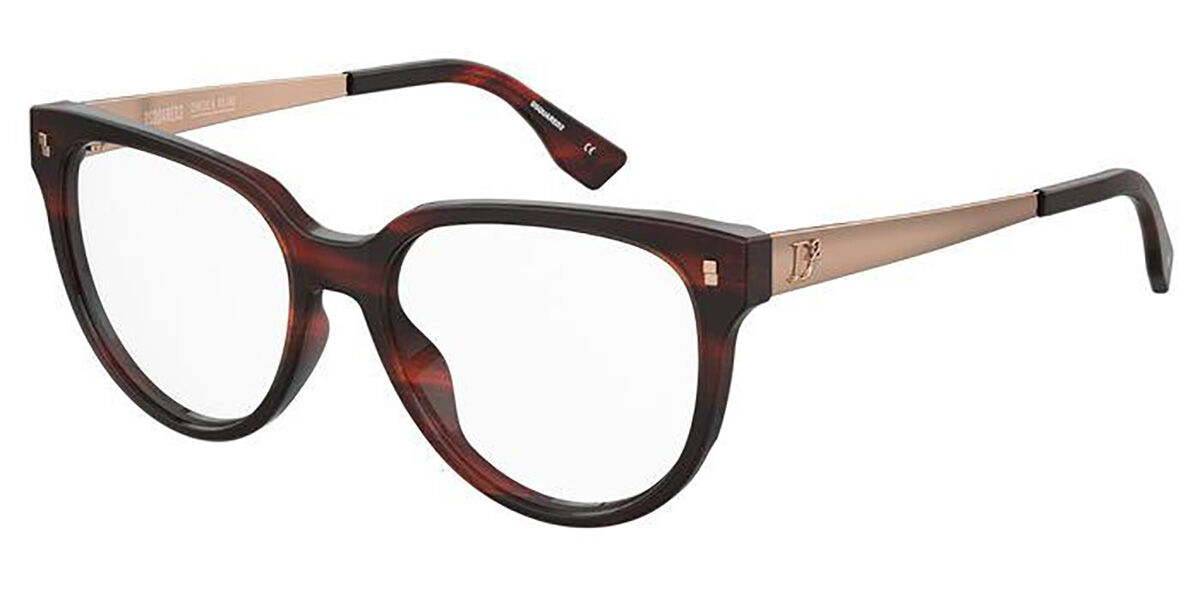 Image of Dsquared2 D2 0042 EX4 Óculos de Grau Marrons Feminino BRLPT