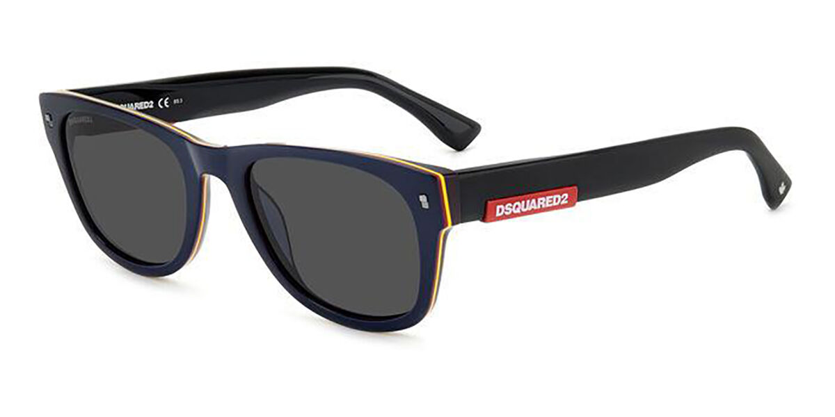 Image of Dsquared2 D2 0046/S 9N7/IR Óculos de Sol Azuis Masculino PRT