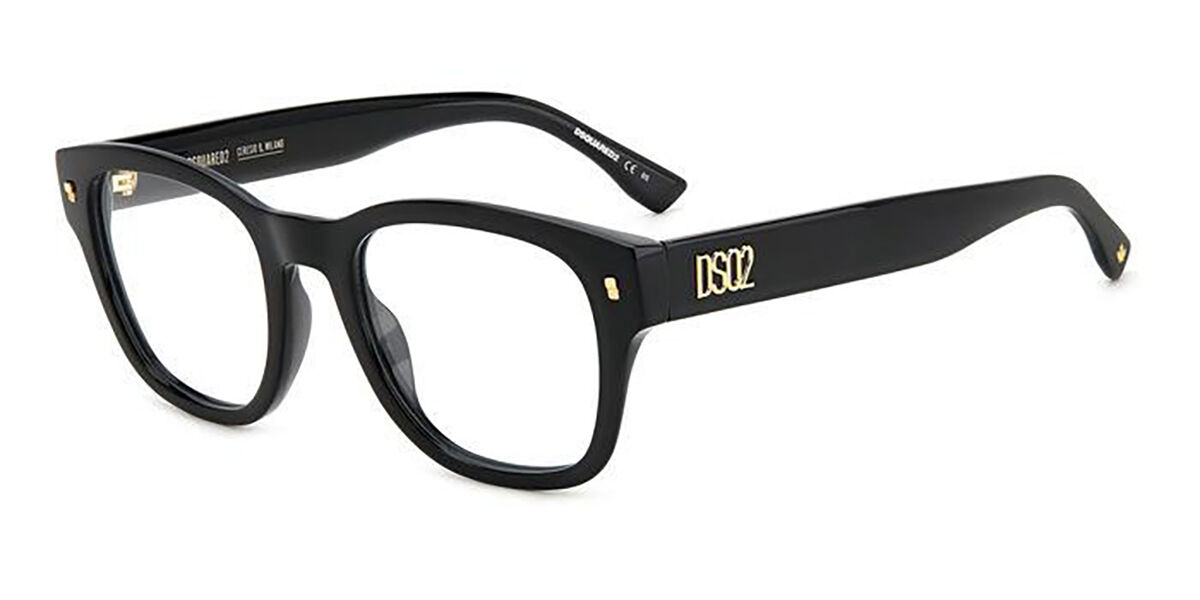 Image of Dsquared2 D2 0065 807 Óculos de Grau Pretos Masculino PRT