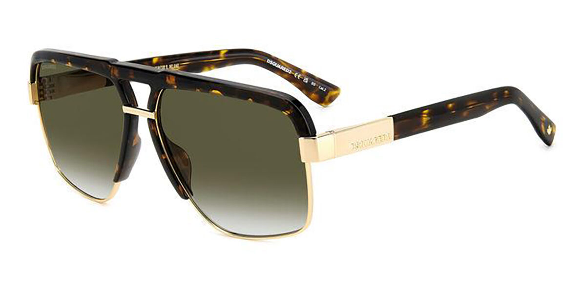 Image of Dsquared2 D2 0084/S 2IK/9K Gafas de Sol para Hombre Dorados ESP