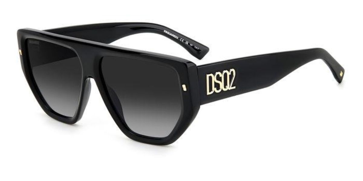 Image of Dsquared2 D2 0088/S 2M2/9O Óculos de Sol Pretos Masculino PRT