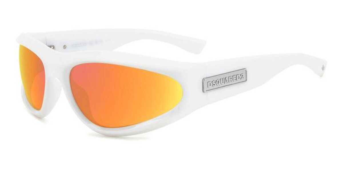 Image of Dsquared2 D2 0101/S VK6/UW 67 Lunettes De Soleil Homme Blanches FR