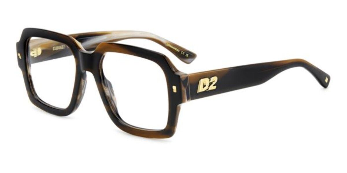 Image of Dsquared2 D2 0148 EX4 54 Brazowe Meskie Okulary Korekcyjne PL