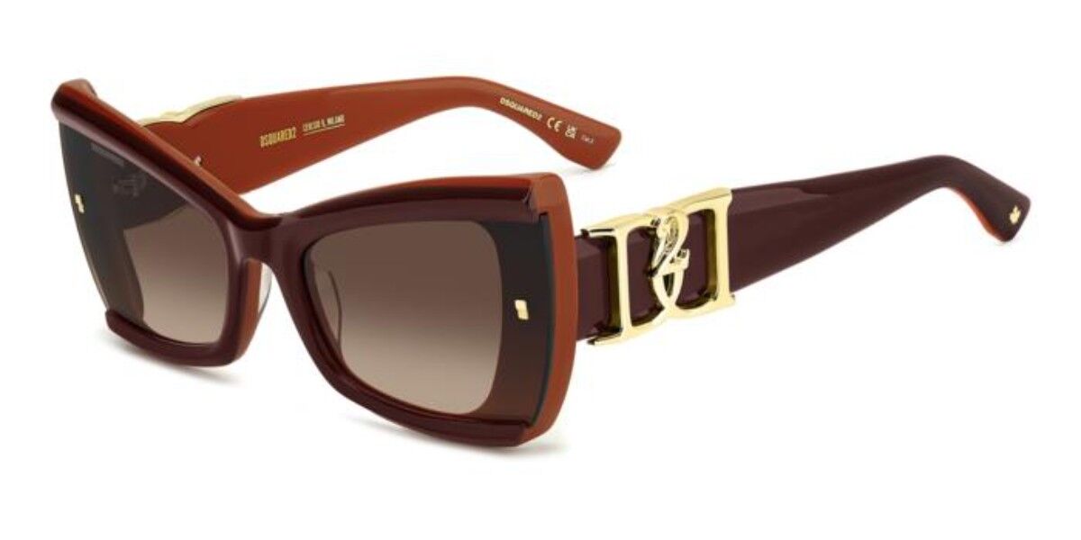 Image of Dsquared2 D2 0170/S 12J/HA Óculos de Sol Feminino Marrons BRLPT