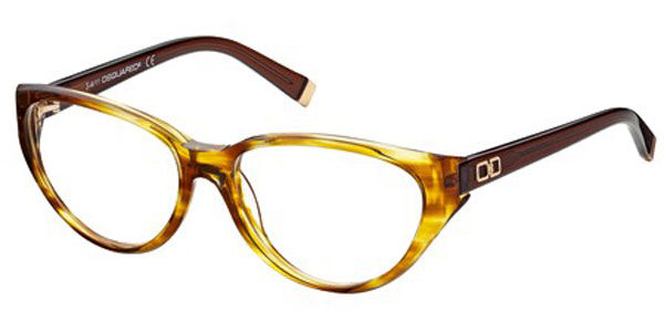 Image of Dsquared2 DQ5060 047 Óculos de Grau Tortoiseshell Feminino PRT