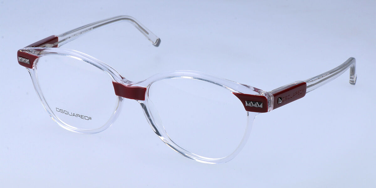Image of Dsquared2 DQ5080 071 Óculos de Grau Transparentes Masculino PRT
