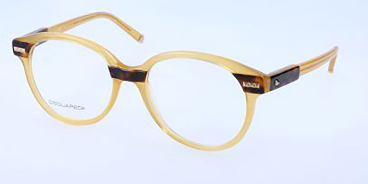 Image of Dsquared2 DQ5081 041 Óculos de Grau Amarelos Masculino BRLPT