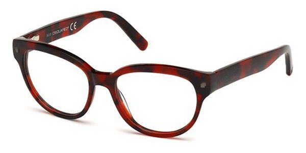 Image of Dsquared2 DQ5128 055 Óculos de Grau Tortoiseshell Feminino PRT