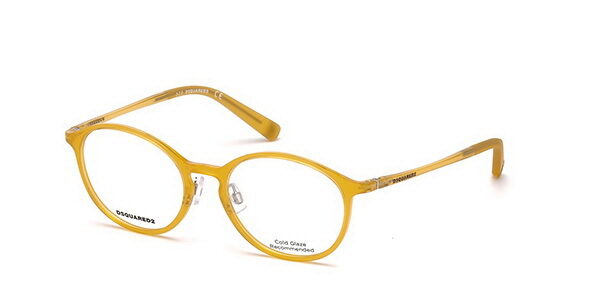 Image of Dsquared2 DQ5219 039 Óculos de Grau Amarelos Masculino BRLPT