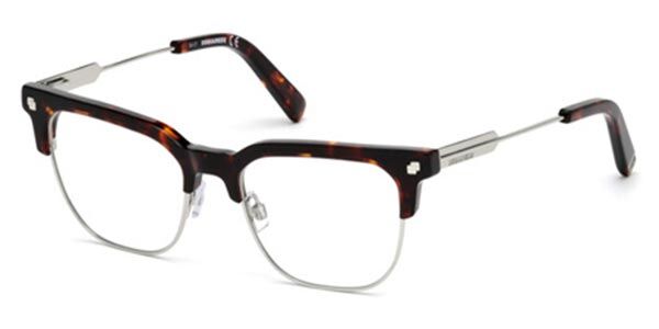 Image of Dsquared2 DQ5243 054 Óculos de Grau Tortoiseshell Masculino BRLPT