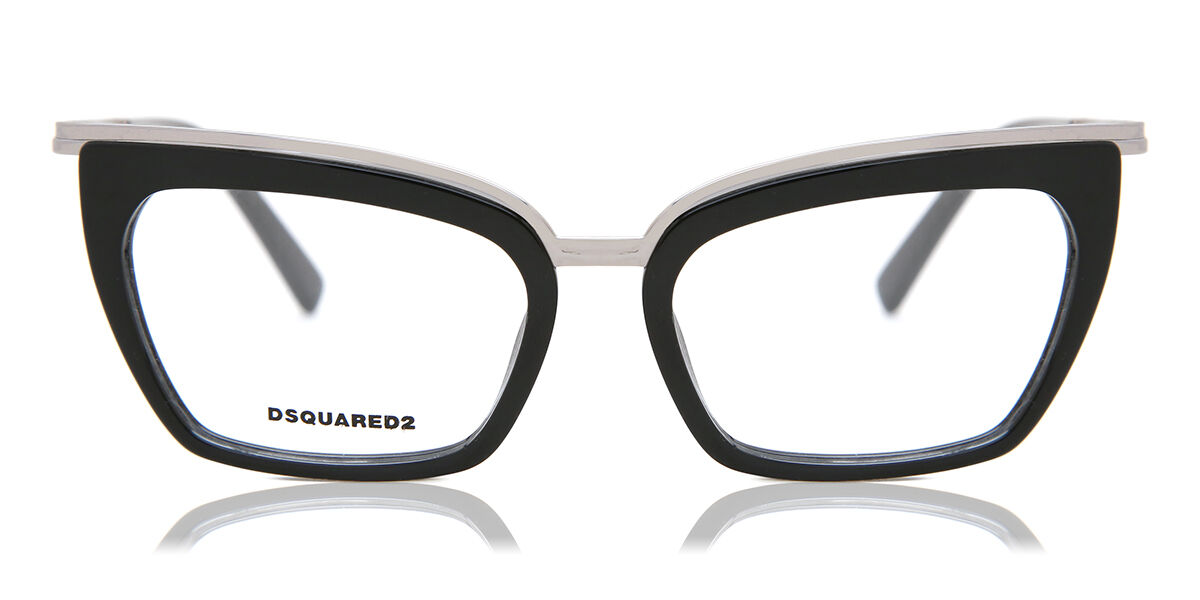Image of Dsquared2 DQ5253 A01 Óculos de Grau Pretos Feminino PRT