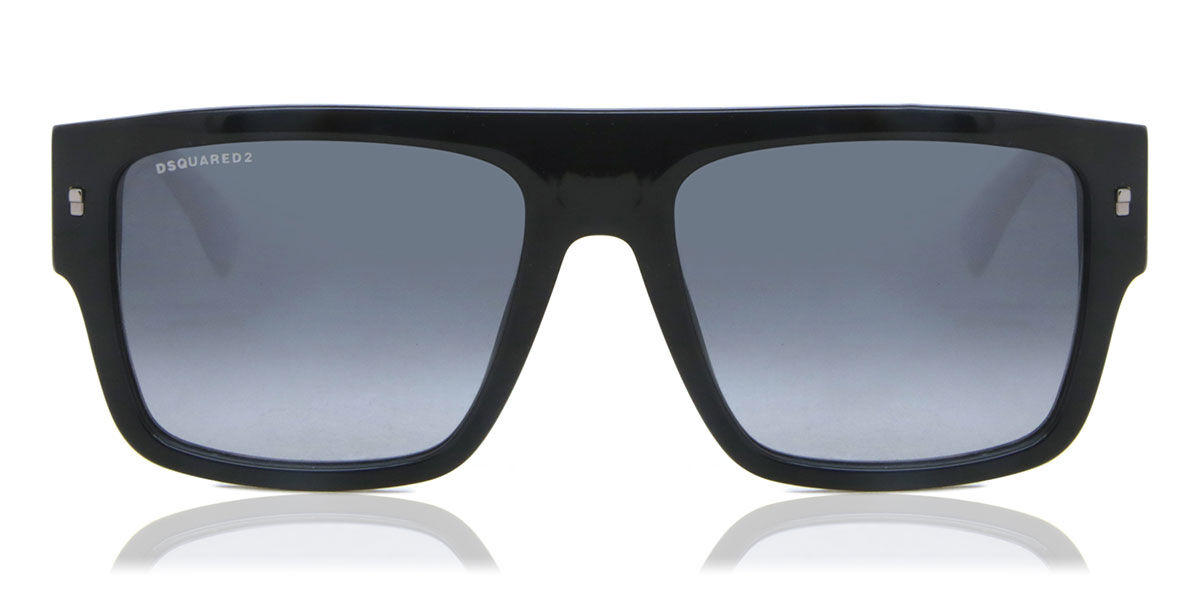 Image of Dsquared2 ICON 0003/S 80S/9O Óculos de Sol Pretos Masculino BRLPT